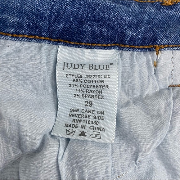 Judy Blue Gwen High Rise Slim Jeans Medium Wash size 29 - Picture 6 of 12